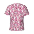 thumbnail image 6 of Vsdgher Cute Rabbit Print Men's Dry Fit Mesh Athletic Shirts Moisture Wicking Tennis T-Shirt Tops, 6 of 9