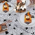 thumbnail image 4 of Round Halloween Tablecloth 60 Inch, Halloween Spider Web Tablecloth Round, Halloween Table Cloths Round, Halloween Round Table Cloth Decor, 4 of 6