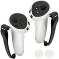 thumbnail image 1 of Silicone Controller Grip Cover for Meta Quest 3S/3 - Adjustable Knuckle Straps, Compatible VR Accessories for Touch Controllers, 1 of 7