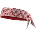 thumbnail image 1 of Battle Sports Battle Repeater Logo Cravate de Tête de Football - Rouge, 1 of 1