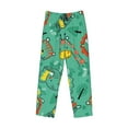 thumbnail image 4 of Disketp Funny Animals In Jungle Men'S Pajama Pants - Ultra Soft Fleece Sleep And Lounge Pants (Size: S-Xxl), 4 of 9