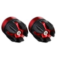 thumbnail image 2 of 2Pack Protective Cup Motorcycle Falling Protection Frame Sliders Aluminum Alloy Red 6.8X5.1Cm, 2 of 9