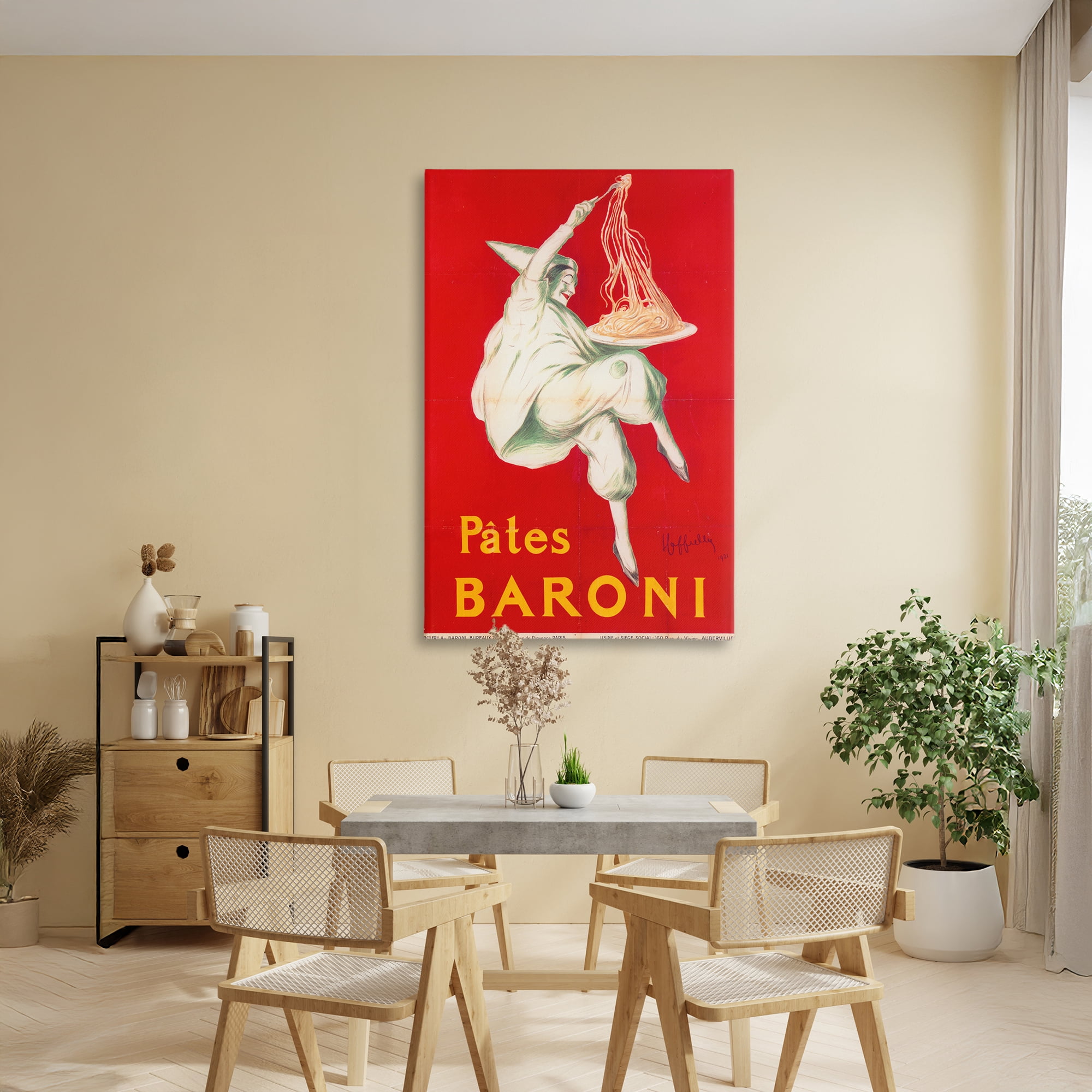 Stupell Industries Pates Baroni Advertisement Canvas Wall Art, design by Vintage Hustle
