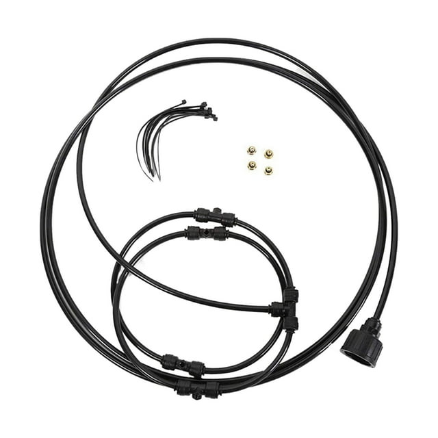 Ventilateur de Refroidissement Extérieur 12/24 Pouces avec Système de Refroidissement par Pulvérisation