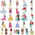 thumbnail image 3 of 52 cartoon Disney princess graffiti stickers can decorate the guitar suitcase waterproof sticker, 3 of 5