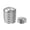 Silver/Mirror, variant on Communion Ware 5 Holy Wine Serving Trays with a Lid & 3 Stacking Bread Plates with a Lid Stainless Steel - (Mirror/Silver)