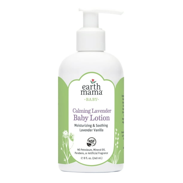 Earth Mama Calming Lavender Baby Lotion, 8 fl oz