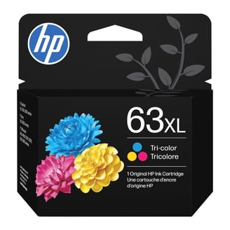 HP 63XL High Yield Tri-color Original Ink Cartridge, ~300 pages
