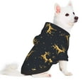 thumbnail image 3 of Bingfone Christmas Deers Dog Clothes Hoodie, Pet Winter Coat,Puppy Sweatshirts For Small Dogs Boy Girl,Suitable For All Breeds-Medium, 3 of 9