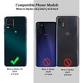thumbnail image 2 of Compatible for Moto G Stylus 5G Case,Hard Back & Soft TPU Dual Layer Design,Slim Cover,Anti-Scratch Phone Case,Full Body Shockproof Protective for Moto G Stylus 5G 2021 Case (Black), 2 of 13