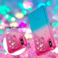 thumbnail image 5 of Funda para iPhone Xs Max Transparente con Brillos Carcasa Protectora Antigolpes con Glitter Brillante, 5 of 5