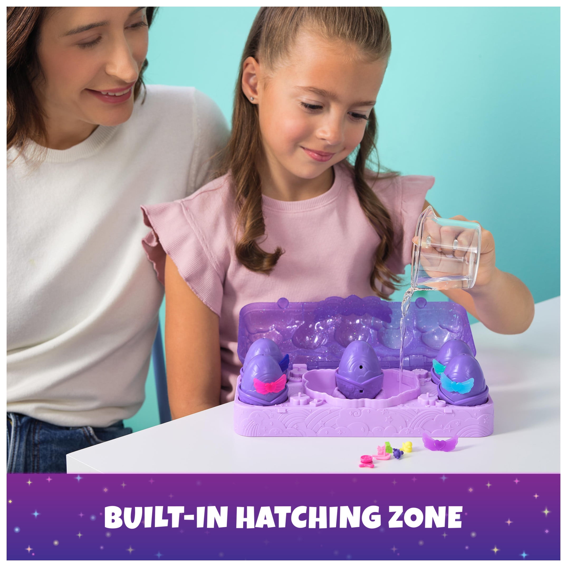 Hatchimals Alive, Neon Rainbow Egg Carton with 5 Color Reveal Eggs, 11 Accessories  (图3)