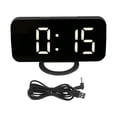 thumbnail image 1 of Reloj digital, reloj despertador digital multifuncional Reloj digital LED Reloj despertador LED Rendimiento confiable, 1 of 8