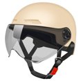 thumbnail image 1 of Casco de bicicleta eléctrica Casco deportivo Accesorios de ciclismo ajustables (Caqui), 1 of 7