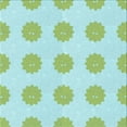 thumbnail image 1 of Ahgly Company Machine Washable Indoor Square Transitional Algae Green Area Rugs, 4' Square, 1 of 7