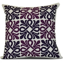 Simply Daisy, Tiki Square, Geometric Print Outdoor Pillow
