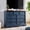 Blue, variant on ZBOM 9 Drawer Dresser, 54 Inch Wide Farmhouse Style Chest of Drawers with Charging Station, Distressed Finish Design, Modern Storage Dresser Organizer TV Stand for Bedroom, Living Room,Blue