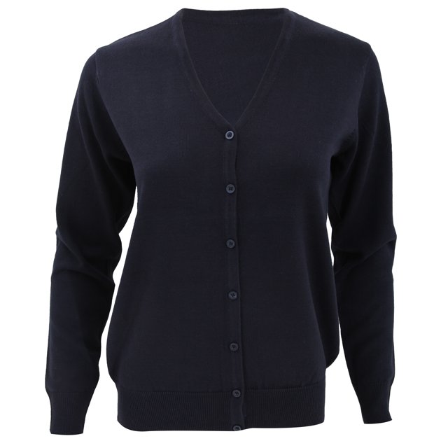 Kustom Kit - Chaqueta / cárdigan con cuello en V para mujer (Azul real)