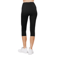 thumbnail image 5 of Active Basic USA Workout Mid-Rise Performance Capri Leggings, Women's, 5 of 7