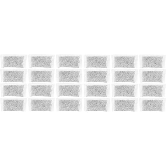 Nispira Activated Charcoal Water Filter Sachets for Megahome and Other Countertop Water Distiller, 24 Pk