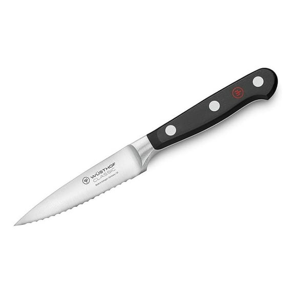 Classic Paring Knife, 3.5-Inch, Serrated
