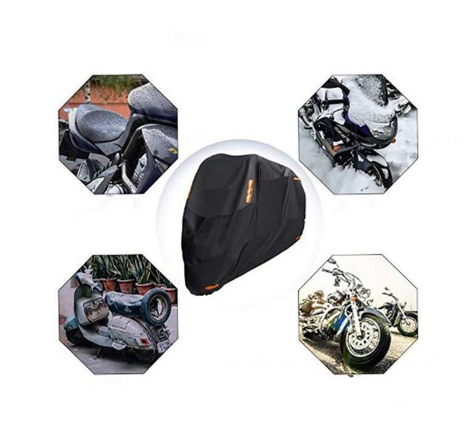 Bike Cover, Outdoor Waterproof and UV Protected Bike Cover, Adult Tricycle Cover Motorcycle Covers with Storage Bag for Mountain Road E-Bikes (86x37x43 Inches)