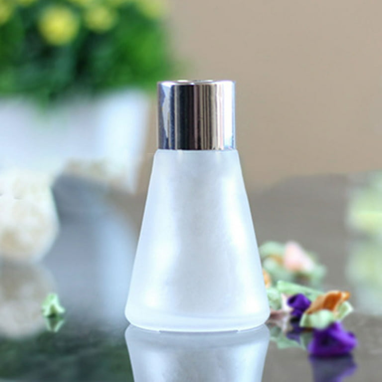 30/50ml Glass Aroma Diffuser Bottle Empty Reed Fragrance Refillable Essential  Oil Containers Office Relieve Stress Decor 