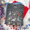 thumbnail image 3 of USA 250th Anniversary Bird Shirt Patriotic American Birds Tee Vintage Independence Day Animal Top USA Gift Tee, 3 of 8