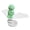 E1, variant on Solar Power Rotating Airplanes Car Dashboard Ornament ABS with Secure Mount
