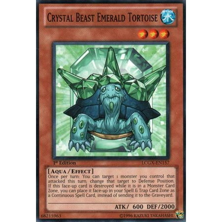 - YuGiOh Legendary Collection 2 Crystal Beast Emerald Tortoise LCGX-EN157