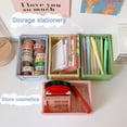 thumbnail image 2 of Multicolored Mini Plastic Stackable Storage Bins,2 Pack/Set, 2 of 6