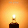 thumbnail image 3 of 10pcs G6.35 Halogen Light Bulbs 2 Pin 12v 35w, Warm White 2700k, For Chandeliers, Track Lights, Landscape Lights, Desk Lamps, 3 of 5