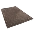 thumbnail image 4 of Rugsotic Carpets Hand Knotted Wool Area Rug 8'x11' Brown Contemporary Rectangle Indoor Rug for Living Room, Bedroom Antimicrobial L00535, 4 of 6