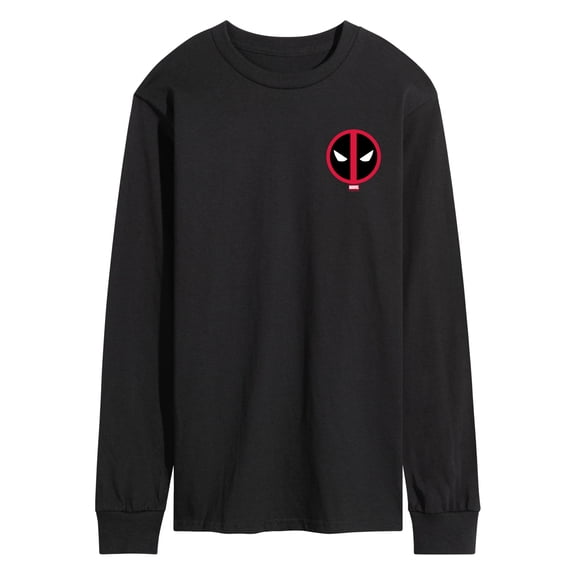 Marvel - Deadpool Logo - Men's Long Sleeve Graphic T-Shirt