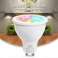 thumbnail image 2 of GLEDOPTO 120 Degree 5W Zigbee APP Control GU10 RGB+CCT LED Spotlight Lamp Bulb kaesiAM, 2 of 5