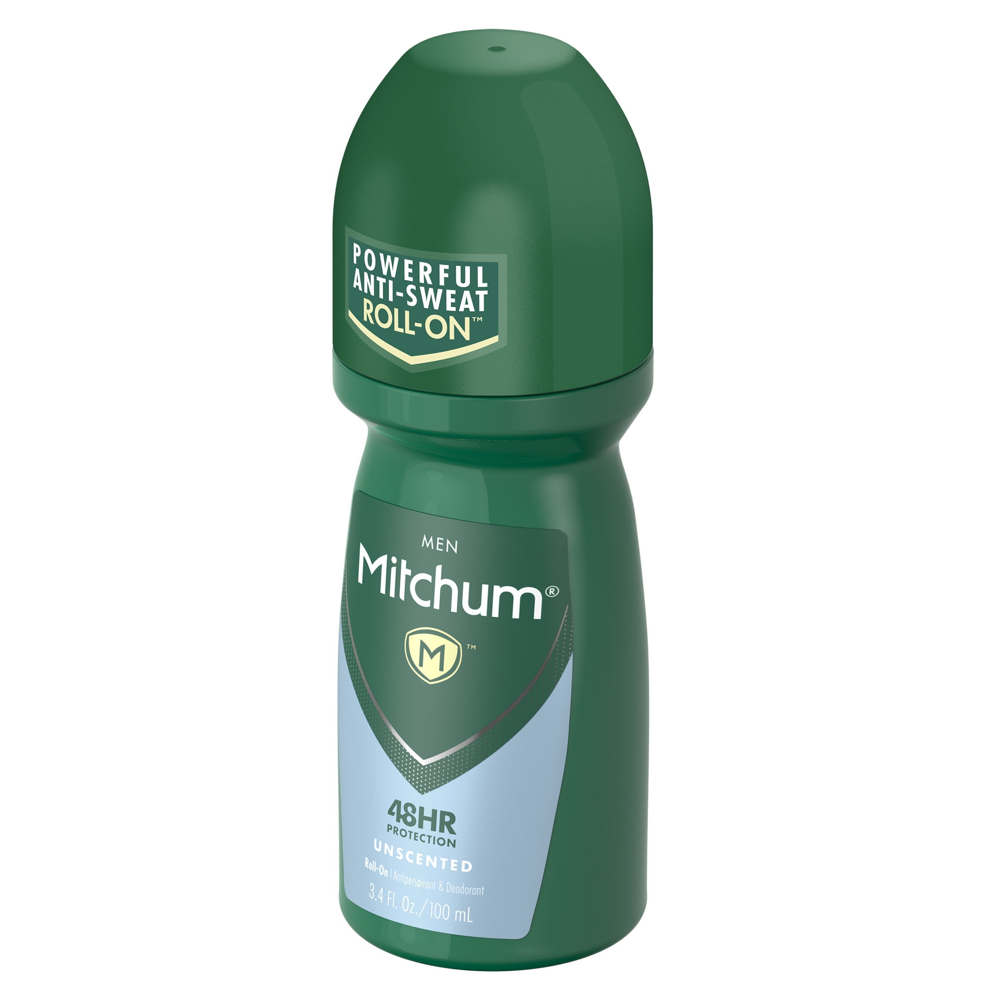 Forløber vente Regeringsforordning Mitchum Mitchum Men Antiperspirant & Deodorant Roll-on, Unscented, 3.4oz.,  Unscented - Walmart.com