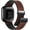 Dark Brown, variant on Magnetic Leather Bands Compatible with Fitbit Versa 4/Versa 3/Sense 2/Sense Women Men, Magnetic Clasp Wristband Accessory, Adjustable Soft Replacement Fitbit SmartWatch Strap-Light Brown