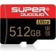 thumbnail image 1 of Tarjeta TF de 512 GB, Clase 10, UHS-I, U3/V30, para video 4K y fotos HD; compatible con smartphones, cámaras y ordenadores, 1 of 8