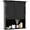 Black, variant on ZYPPP 28" H x 23.5" W Wall Mount Medicine Cabinets with Adjustable Shelf and 2-Door for Bathroom Laundry Living Room-Brown