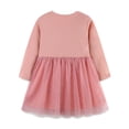 thumbnail image 4 of Gaexia Easter Cartoon Print Toddler Girls Party Dress Short Sleeve for Holiday Celebration, 4 of 6