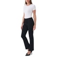 thumbnail image 2 of Seven7 Women's Tummyless Bootcut Jean, Black, 2 of 4