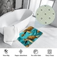 thumbnail image 3 of Turtle Polyester Non-Slip Machine Washable Floor Carpet Chair Mat Floor Rug, 3 of 6