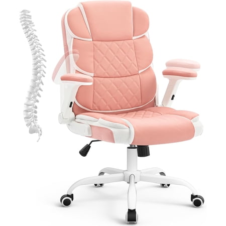 pink office chair ergonomic desk product