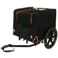 thumbnail image 2 of 2-in-1 Bike & Pull-Behind Pet Trailer – Convertible Dog/Cat Carrier with Detachable Bike Hitch & Built-in Towing Handle – All-Terrain Wheels for Cycling and Hand-Pulled Transport, 2 of 10