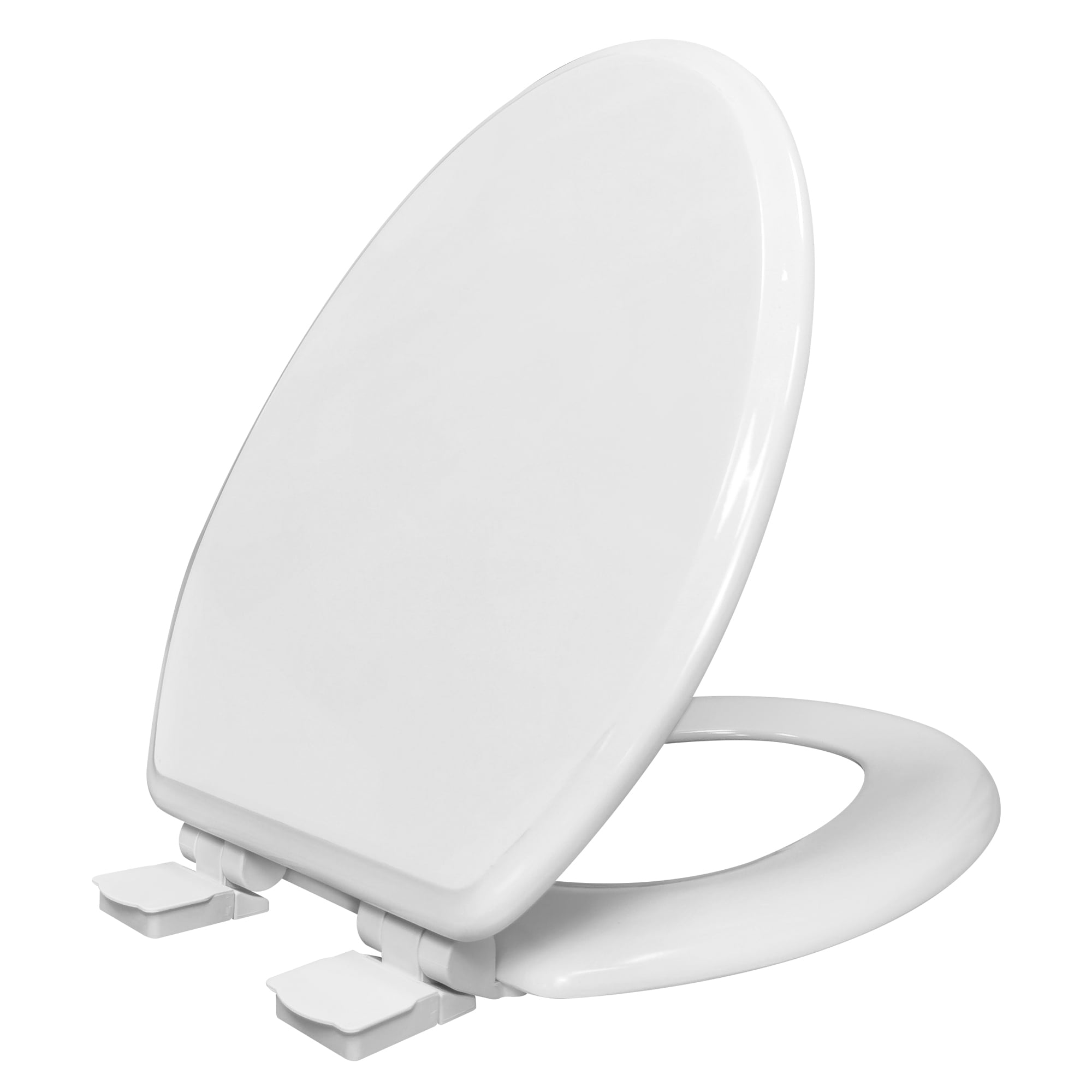 (4 pack) Mainstays Elongated Slow-Close Toilet Seat in White