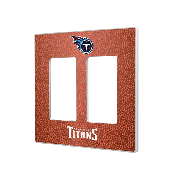 Tennessee Titans Football Design Double Rocker Light Switch Plate