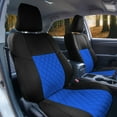 thumbnail image 5 of For 2012-2017 Toyota Camry LE | SE | XSE | XLE FH Group Neoprene Waterproof Custom Fit Car Seat Covers - Blue Full Set, 5 of 11