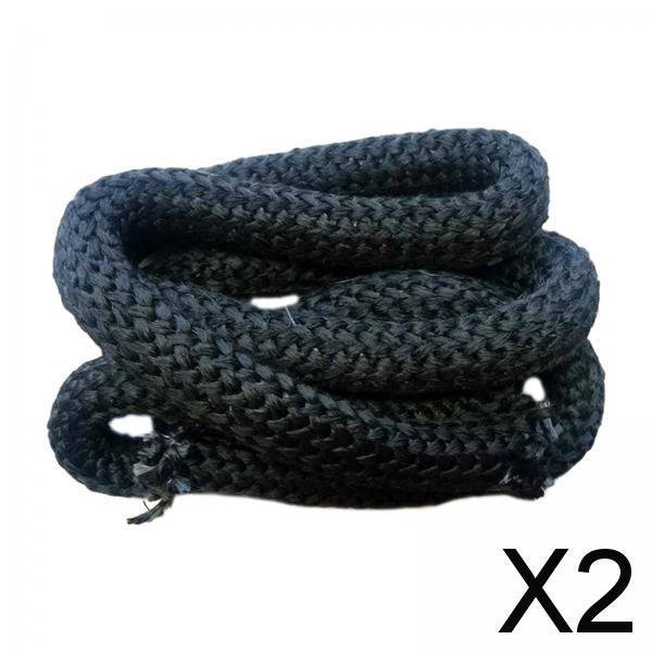 Conjunto de 6 Placas para Chimenea, Cinta de Fibra para Puertas de Hogar, Calentador Oscuro, Grosor de 0,8 Cm 2 piezas