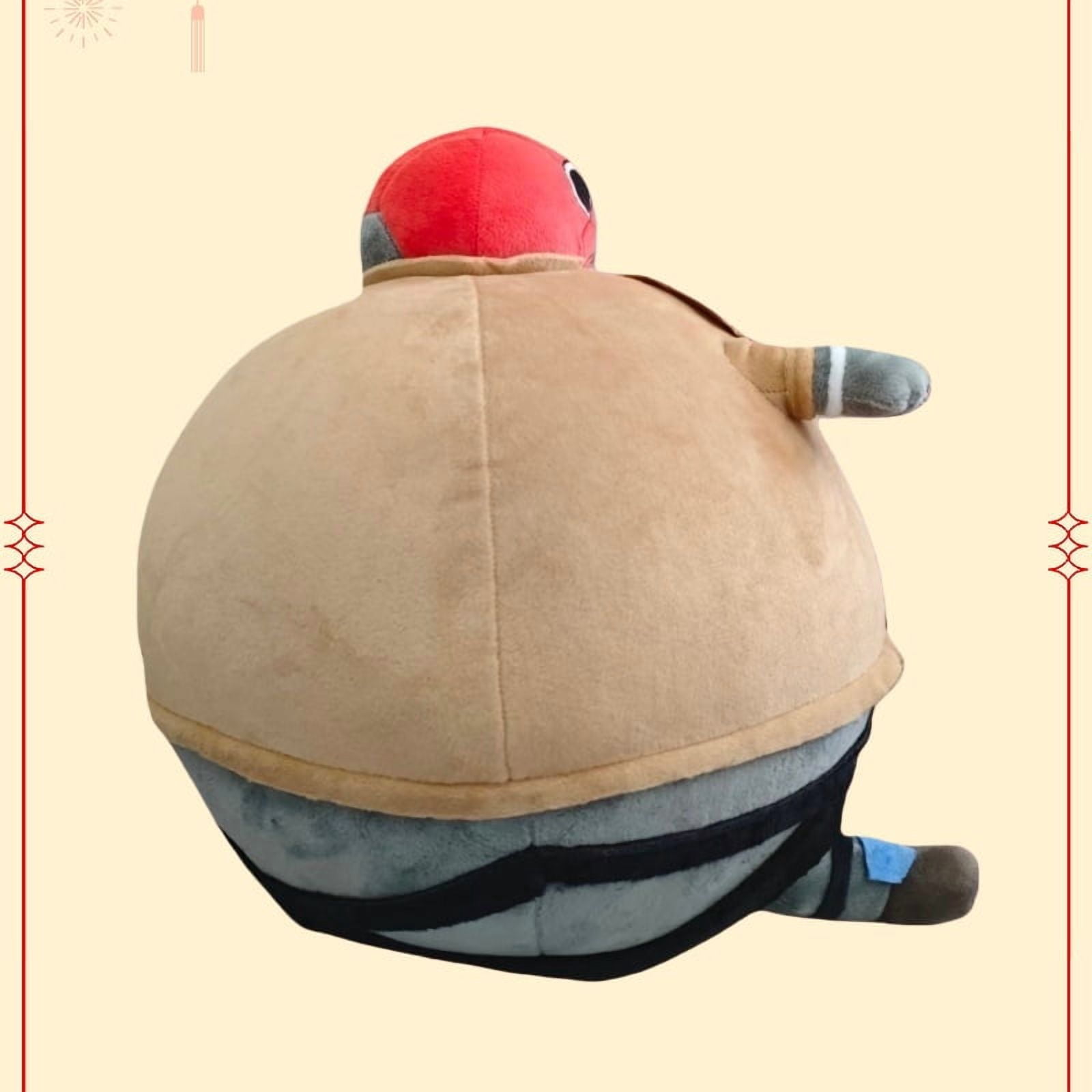 Fat Jason Todd Fatson Plush Toy 11.8 Inch Soft Plushie Dolls Stuffed Animals Cotton Anime Toys Collectable Doll Christmas Halloween Gifts for Boys Girls Friends