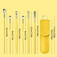 thumbnail image 2 of mtvxesu Stainless Steel Ear Digging Spoon Set Ear Digging Tool Ear Digging Spoon Ear Digging Tool Six Piece Set Sale, 2 of 9